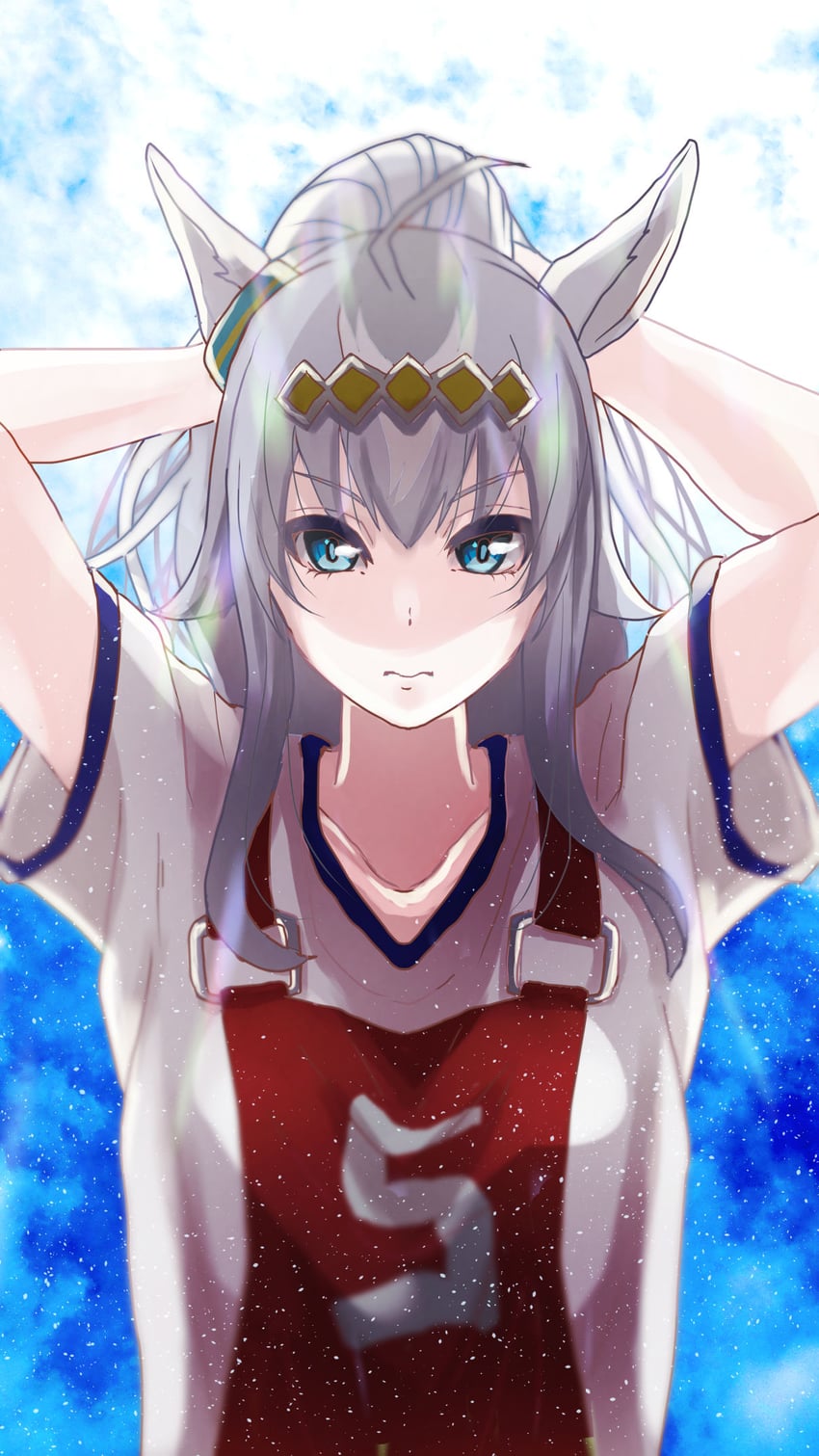 oguri cap (umamusume and 1 more) drawn by remoruto