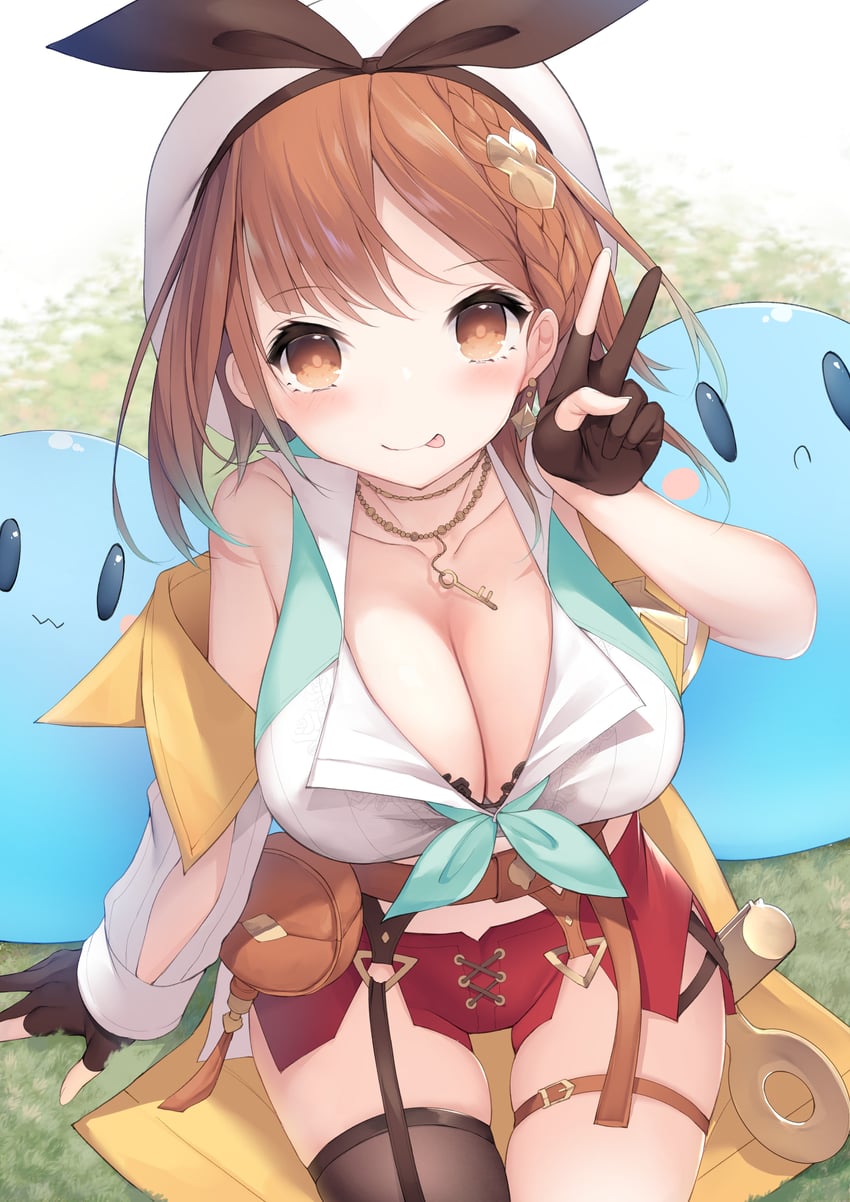 reisalin stout and puni (atelier and 2 more) drawn by cisyo