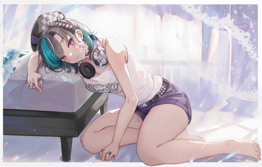 rindo chihaya (hololive and 1 more) drawn by miakiuehashi