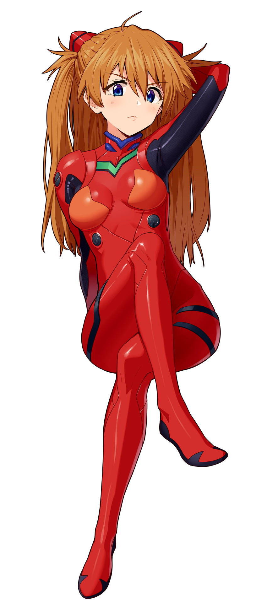 souryuu asuka langley (neon genesis evangelion) drawn by omaru_gyuunyuu