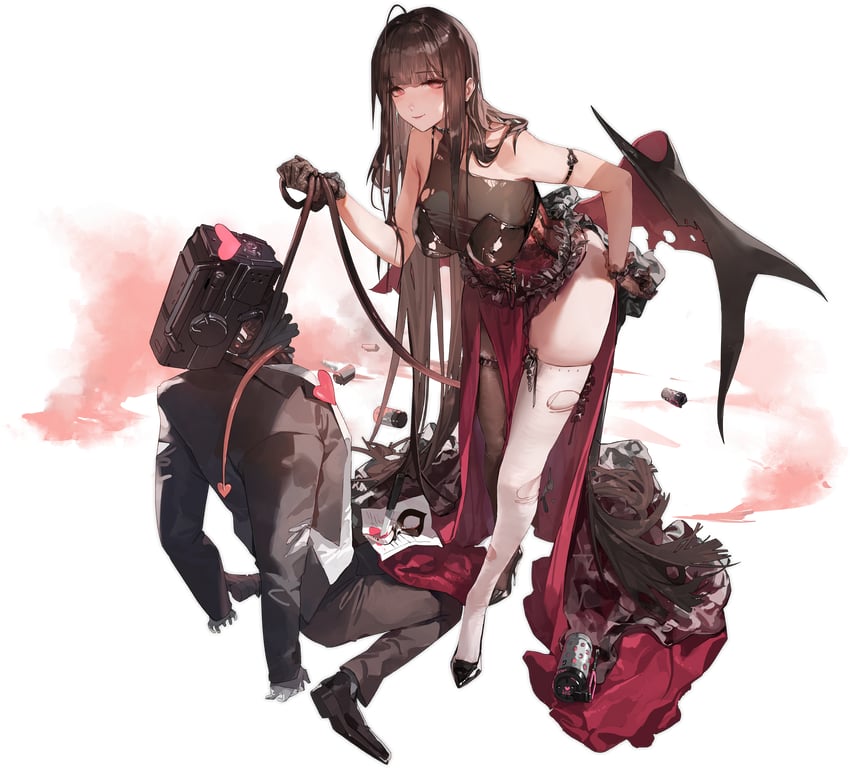dsr-50 and cyclops (girls' frontline) drawn by xiao_qiang_sang