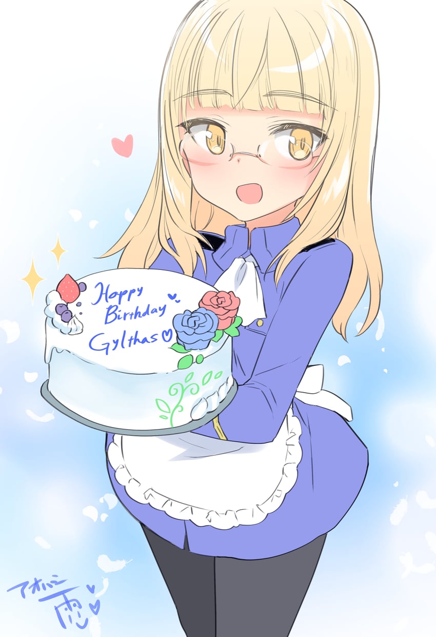 perrine h. clostermann (world witches series and 1 more) drawn by aohashi_ame