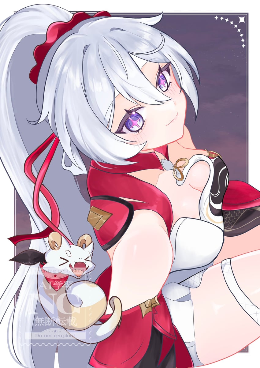 kiana kaslana (honkai and 1 more) drawn by fuka_(_ilouxs2)