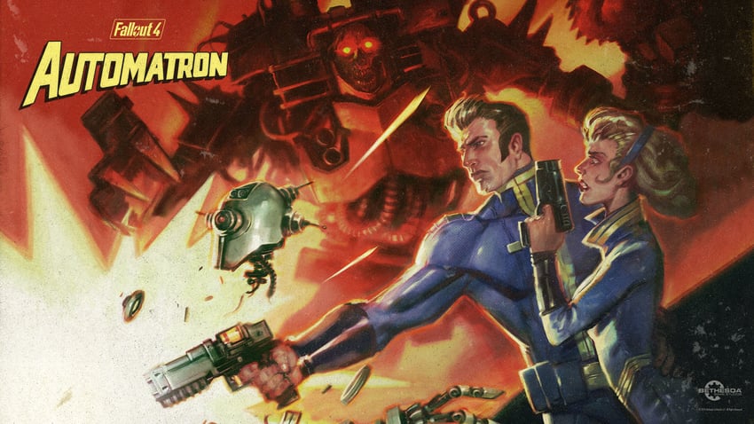 sole survivor and assaultron (fallout and 1 more)