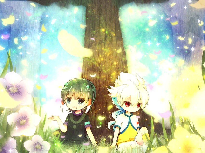 hakuryuu and shuu (inazuma eleven and 1 more) drawn by yoshida_(nono_ko)
