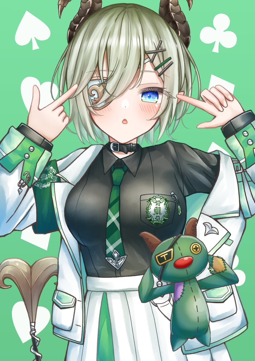 sekishiro mico and tsukaima (nanashi inc.) drawn by cola_(250ml_cola)