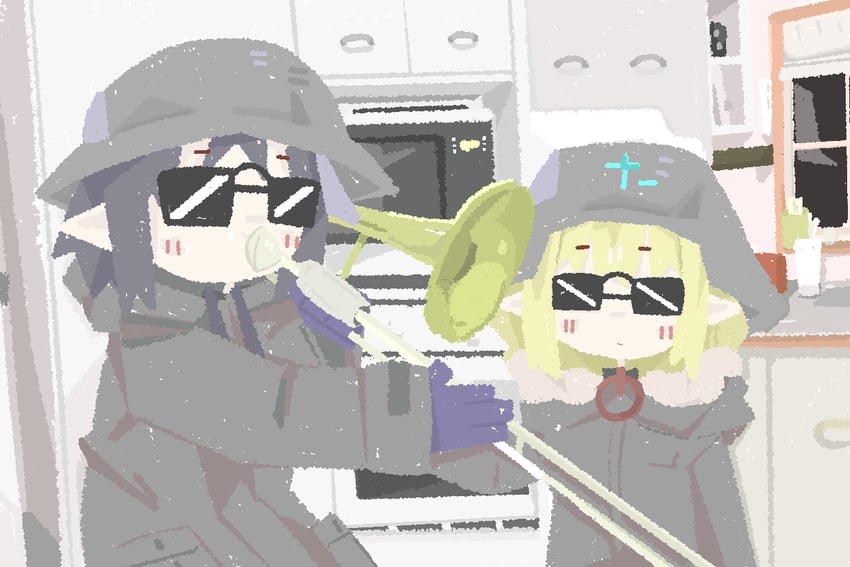 chito and yuuri (shoujo shuumatsu ryokou) drawn by naaga_sonomono