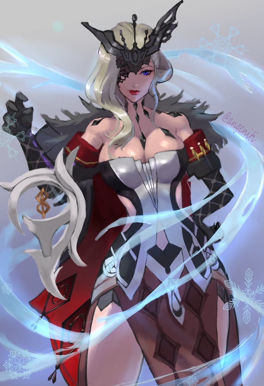 signora (genshin impact) drawn by angeniti