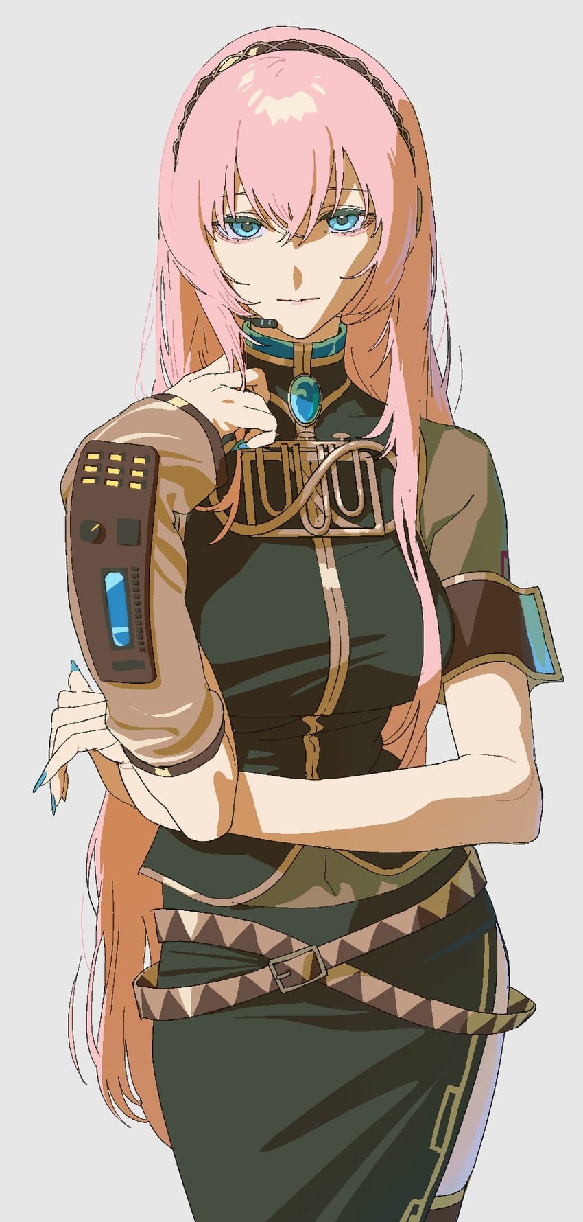 megurine luka (vocaloid) drawn by souitiroukirari