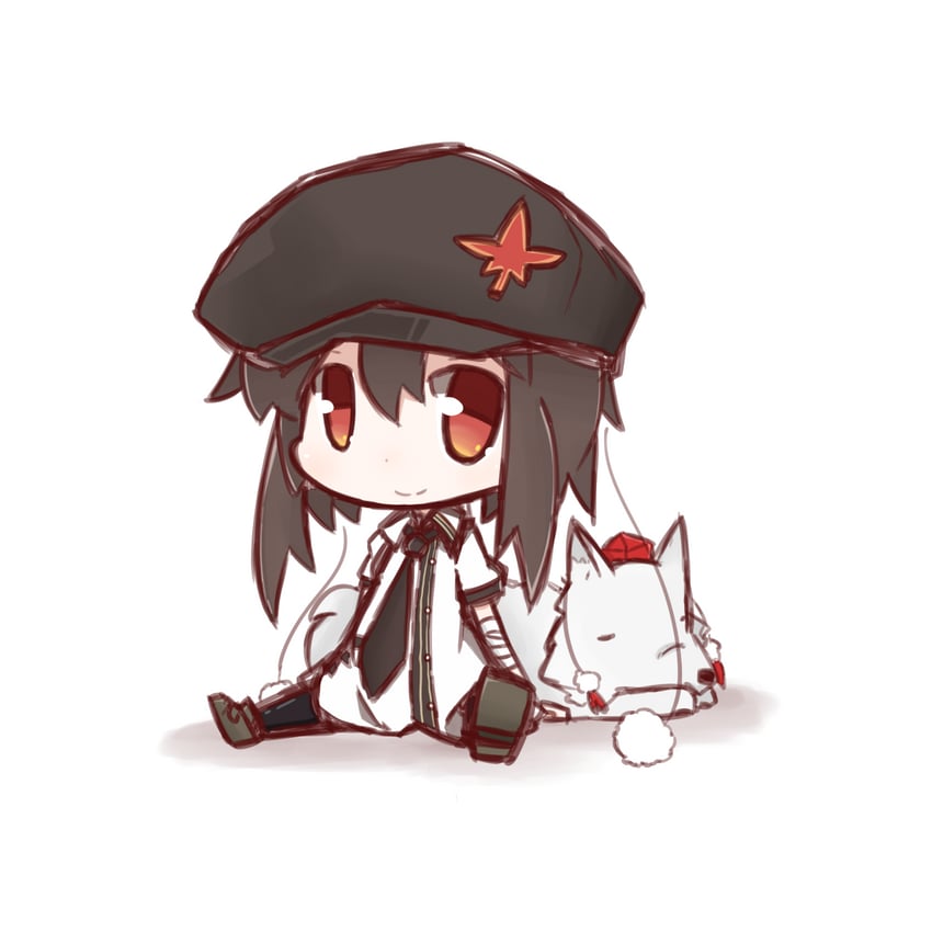 shameimaru aya and inubashiri momiji (touhou) drawn by nuu_(nu-nyu)