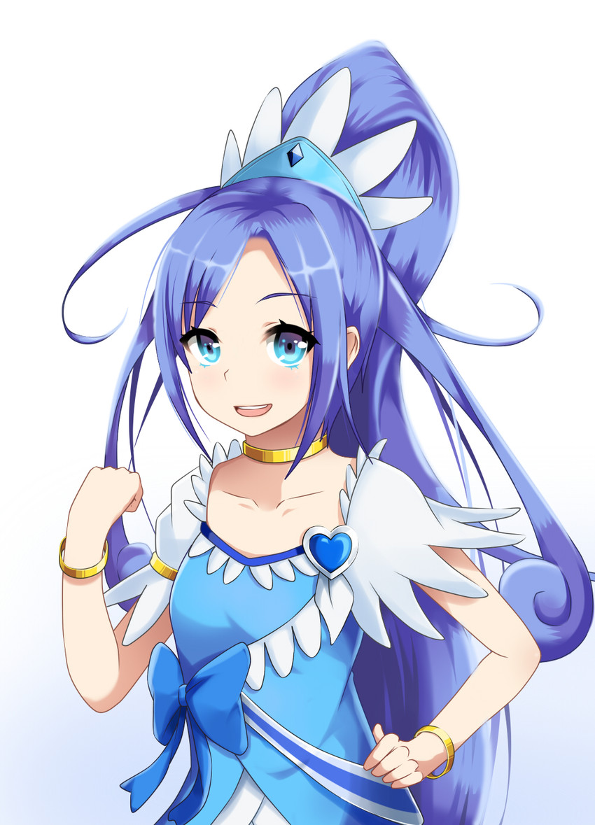 hishikawa rikka and cure diamond (precure and 1 more) drawn by galois