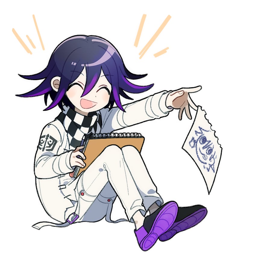oma kokichi (danganronpa and 1 more) drawn by 1202_koge