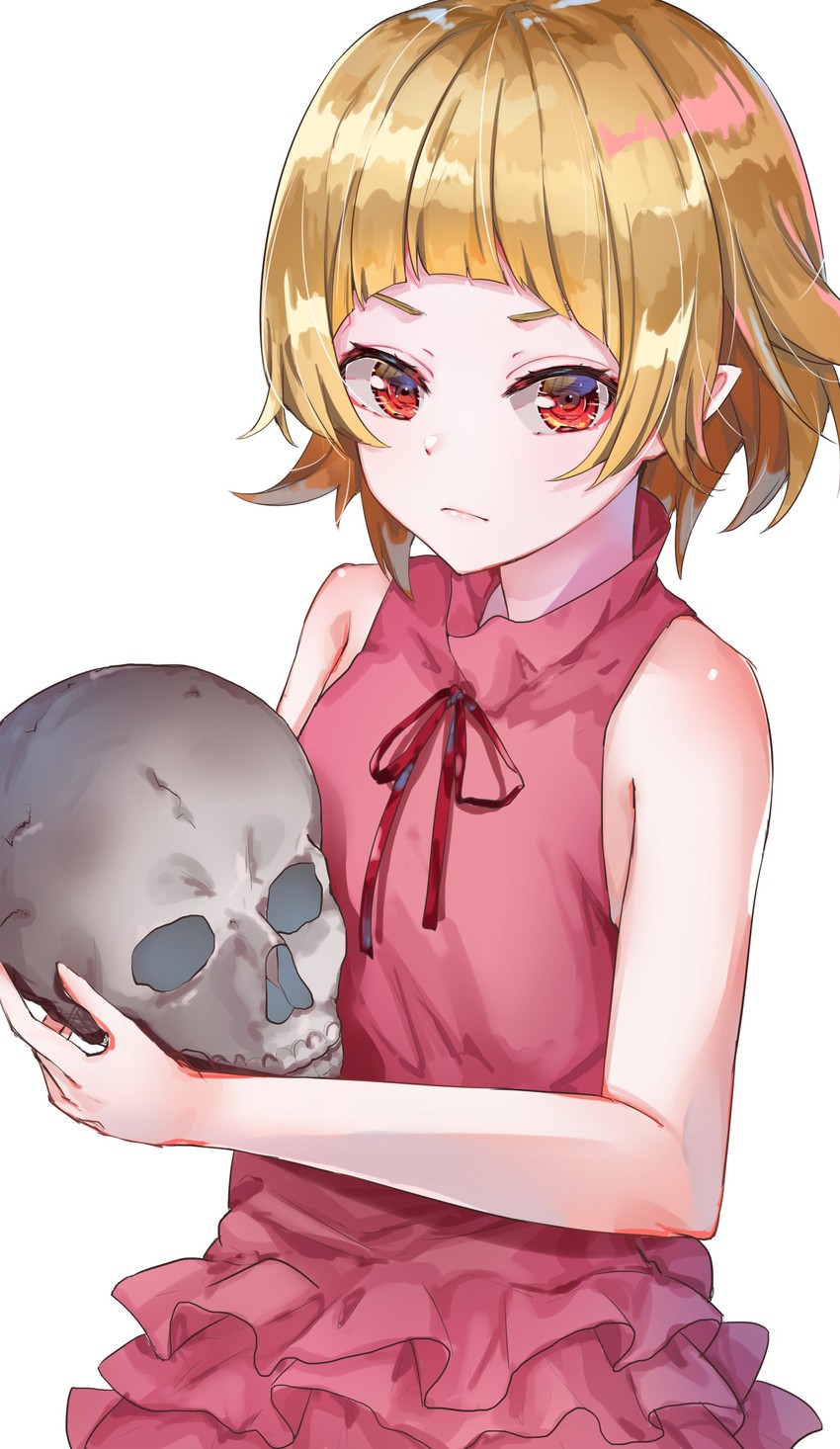 oshino shinobu (monogatari and 1 more) drawn by yuunamida_uyu