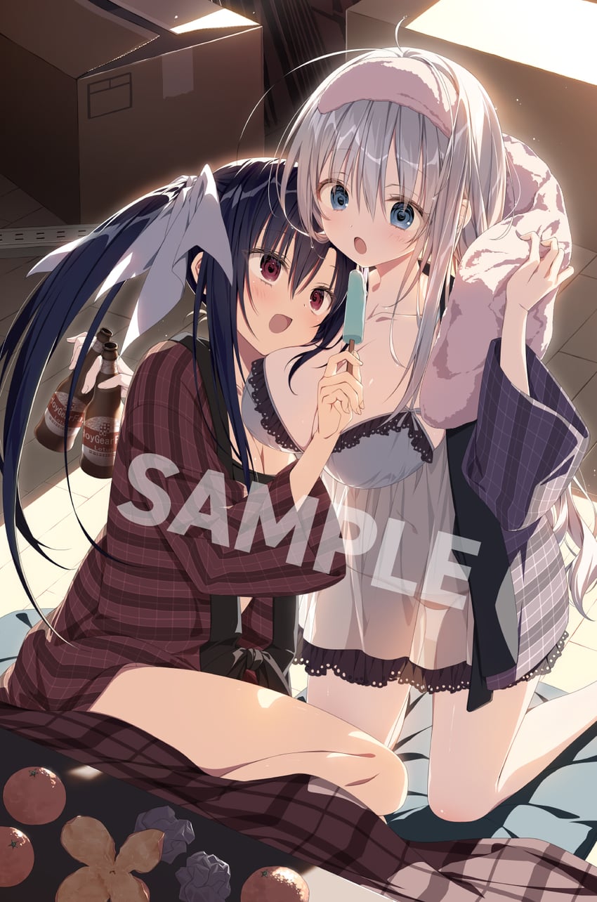 hikawa rina and kawachino yuumi (sakura no uta and 1 more) drawn by inugami_kira