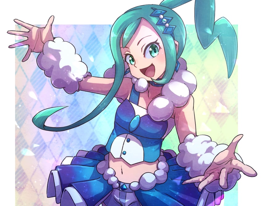 lisia (pokemon and 1 more) drawn by kotobukkii_(yt_lvlv)