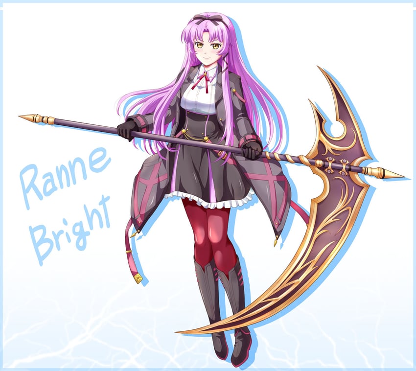 renne (eiyuu densetsu and 2 more) drawn by xiacheng_tatsuya