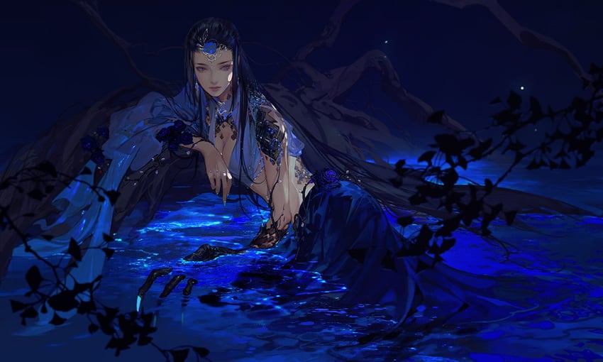 yun wuyue (gujian qitan and 1 more) drawn by ibuki_satsuki