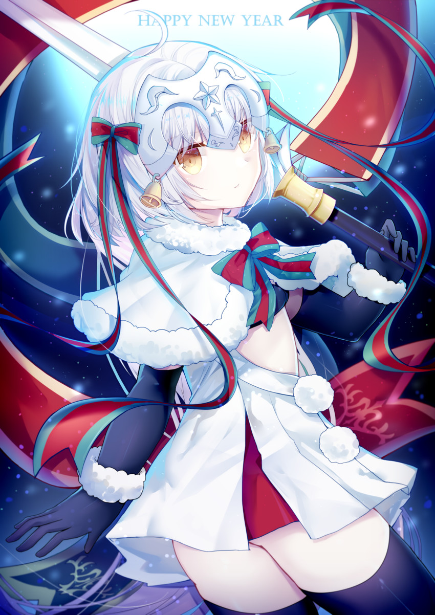 jeanne d'arc alter santa lily (fate and 1 more) drawn by kooriais