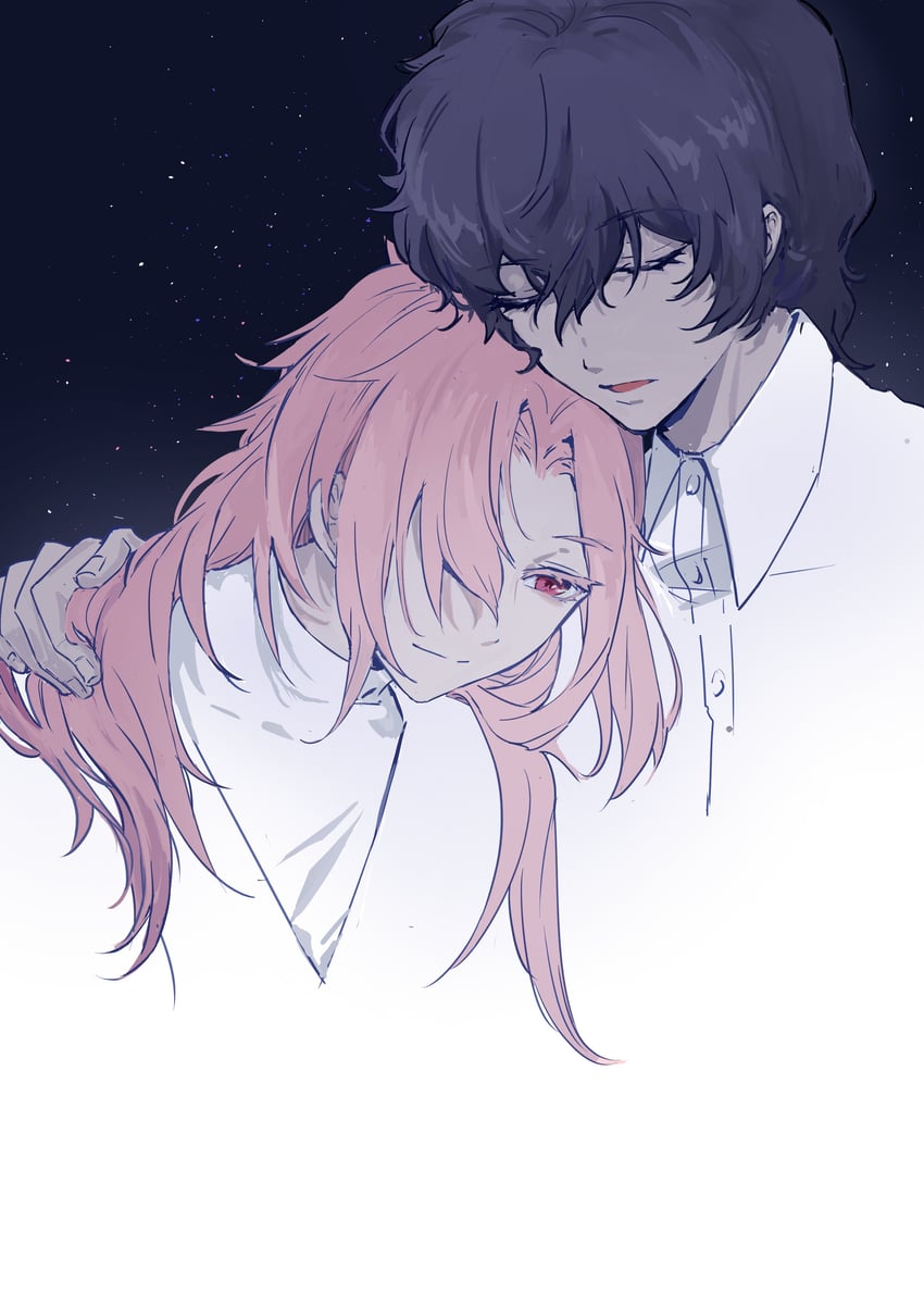 hatsutori hajime and utsugi noriyuki (saibou shinkyoku) drawn by gu_fen