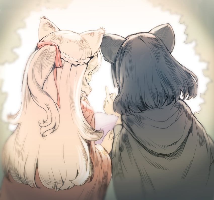 lily linglan and margaret (cloud horizon) drawn by sibyl