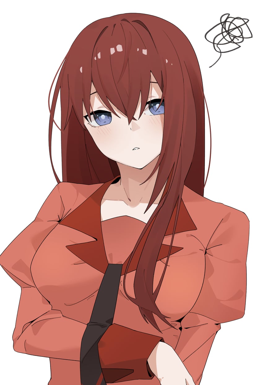 makise kurisu and senjougahara hitagi (monogatari and 2 more) drawn by arril100