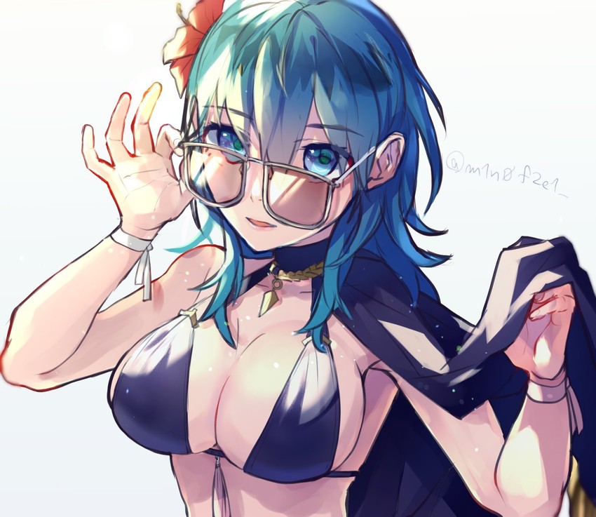 female byleth (fire emblem and 2 more) drawn by mano_(m1n0f2e1)