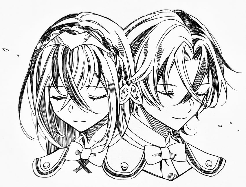 female alear and male alear (fire emblem and 1 more) drawn by illust_mi