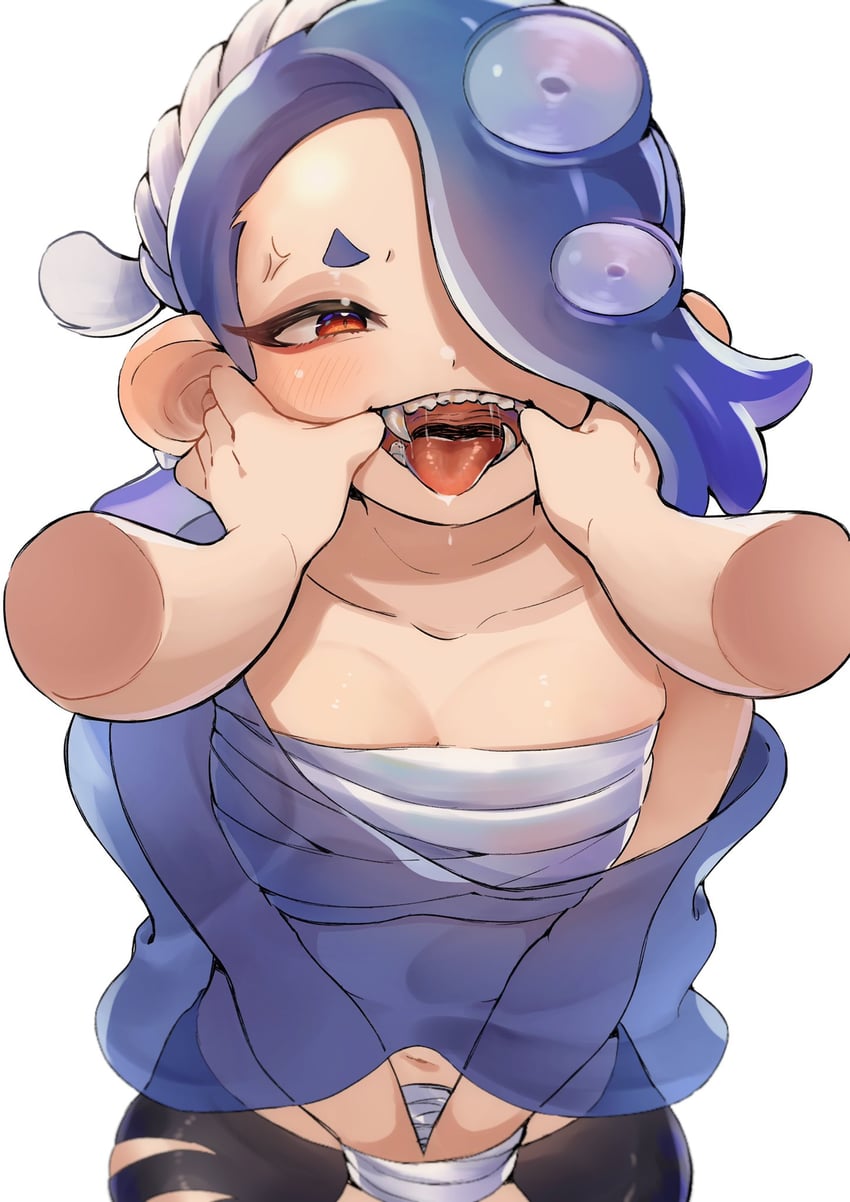shiver (splatoon and 1 more) drawn by po_(moudameda17)