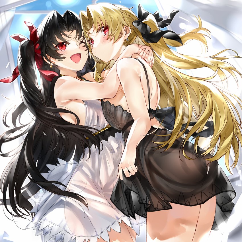 ereshkigal and ishtar (fate and 1 more) drawn by kou_mashiro