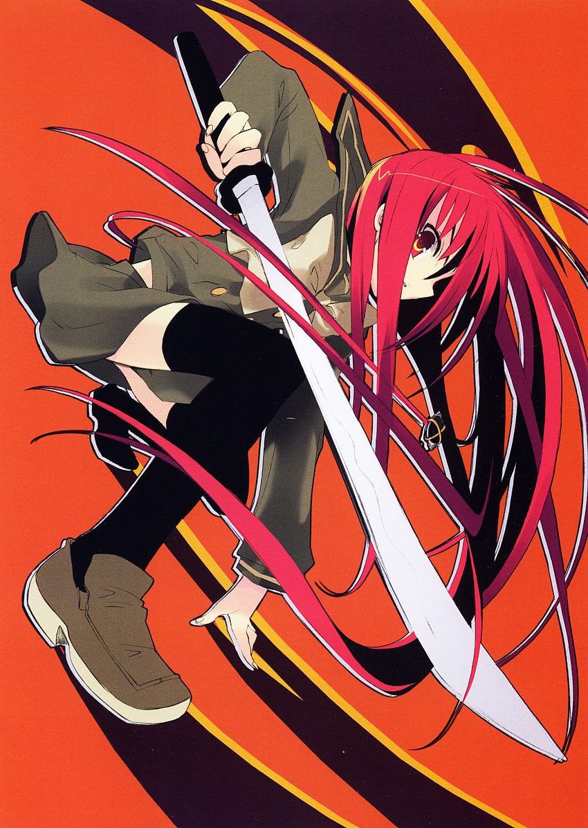 shana and alastor (shakugan no shana) drawn by ito_noizi