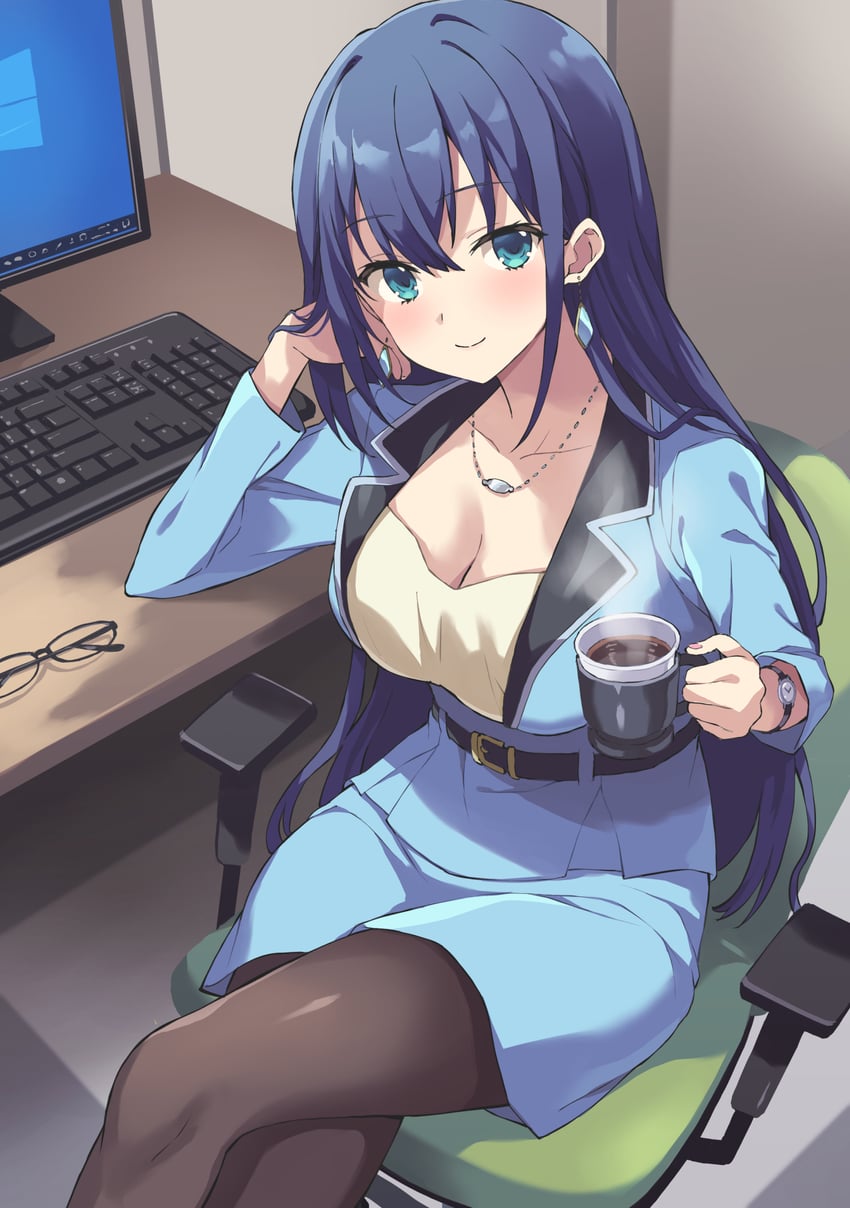 yuugiri ayano (microsoft windows and 2 more) drawn by rasahan