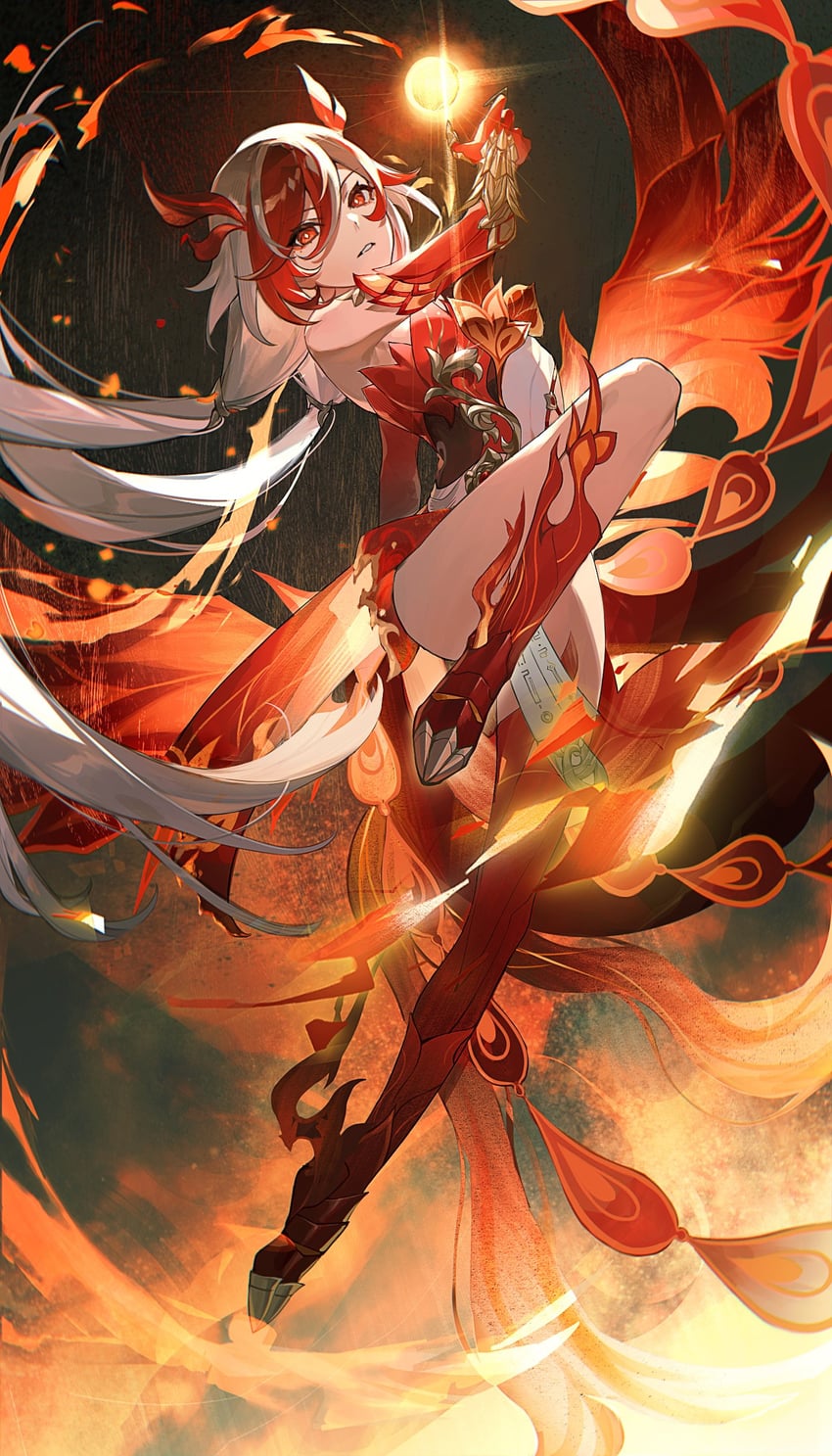 fu hua (honkai and 1 more) drawn by yaosan