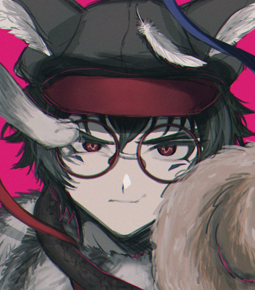 zilch alexander (master detective archives: rain code) drawn by bone_oyasumi