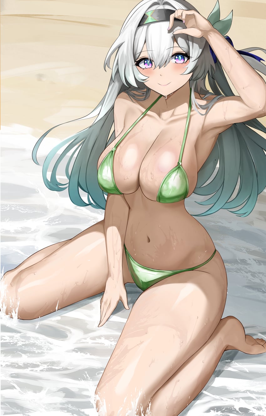 firefly (honkai and 1 more) drawn by moryana