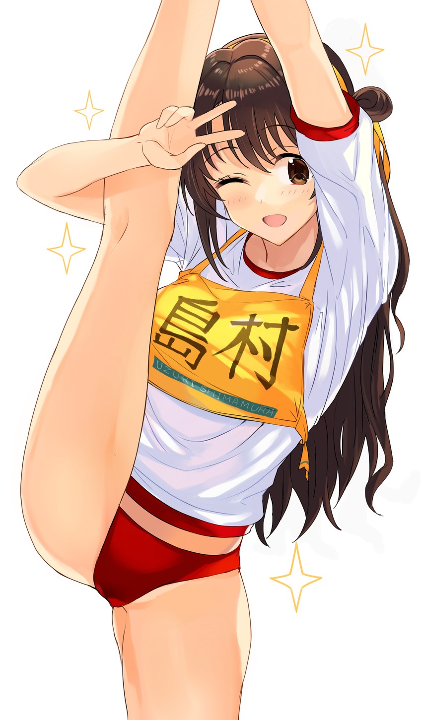 shimamura uzuki (idolmaster and 1 more) drawn by ashita_(2010)