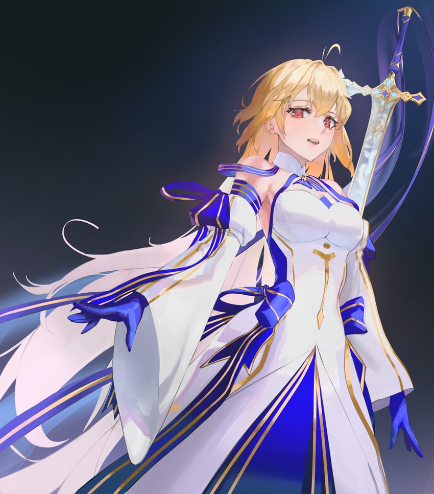 arcueid brunestud and archetype earth (fate and 2 more) drawn by caat106
