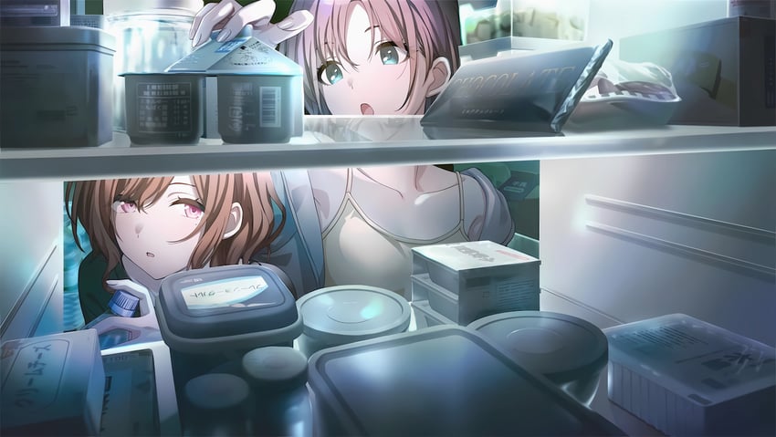 higuchi madoka and asakura toru (idolmaster and 1 more)