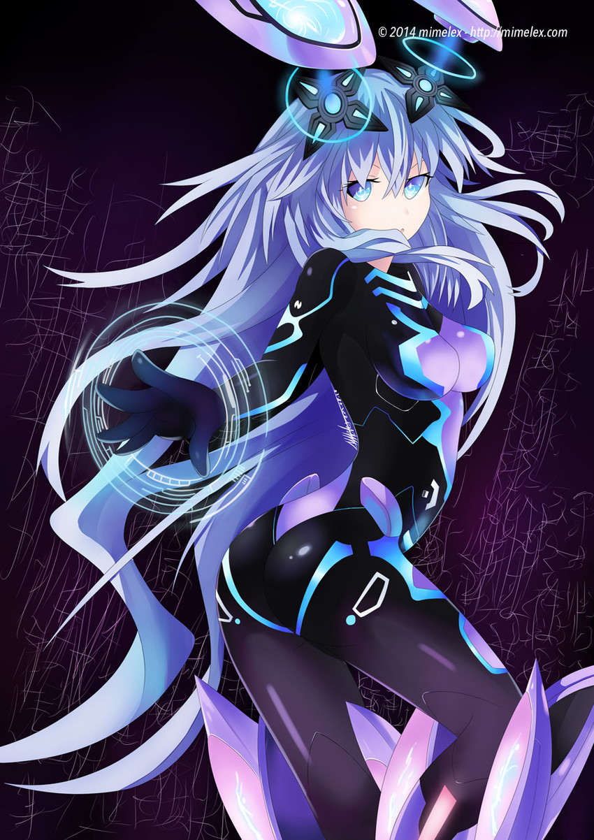 purple heart and next purple (neptune and 1 more) drawn by mimelex