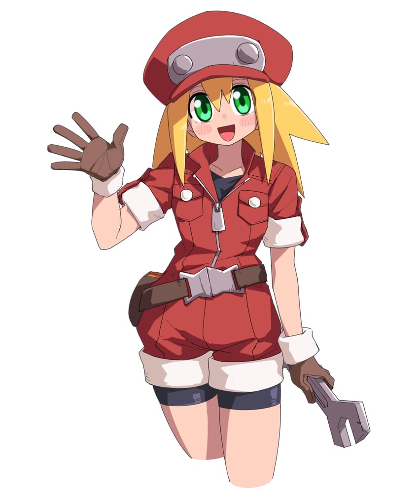 roll caskett (mega man and 1 more) drawn by yachima_tana
