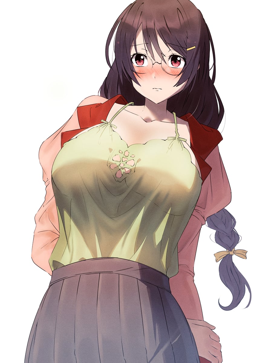 hanekawa tsubasa (monogatari and 1 more) drawn by cruzango0510