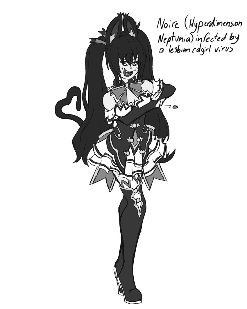 noire (neptune) drawn by black_wave