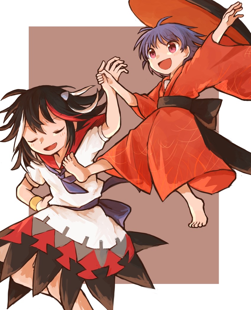 kijin seija and sukuna shinmyoumaru (touhou) drawn by donki_(yeah)