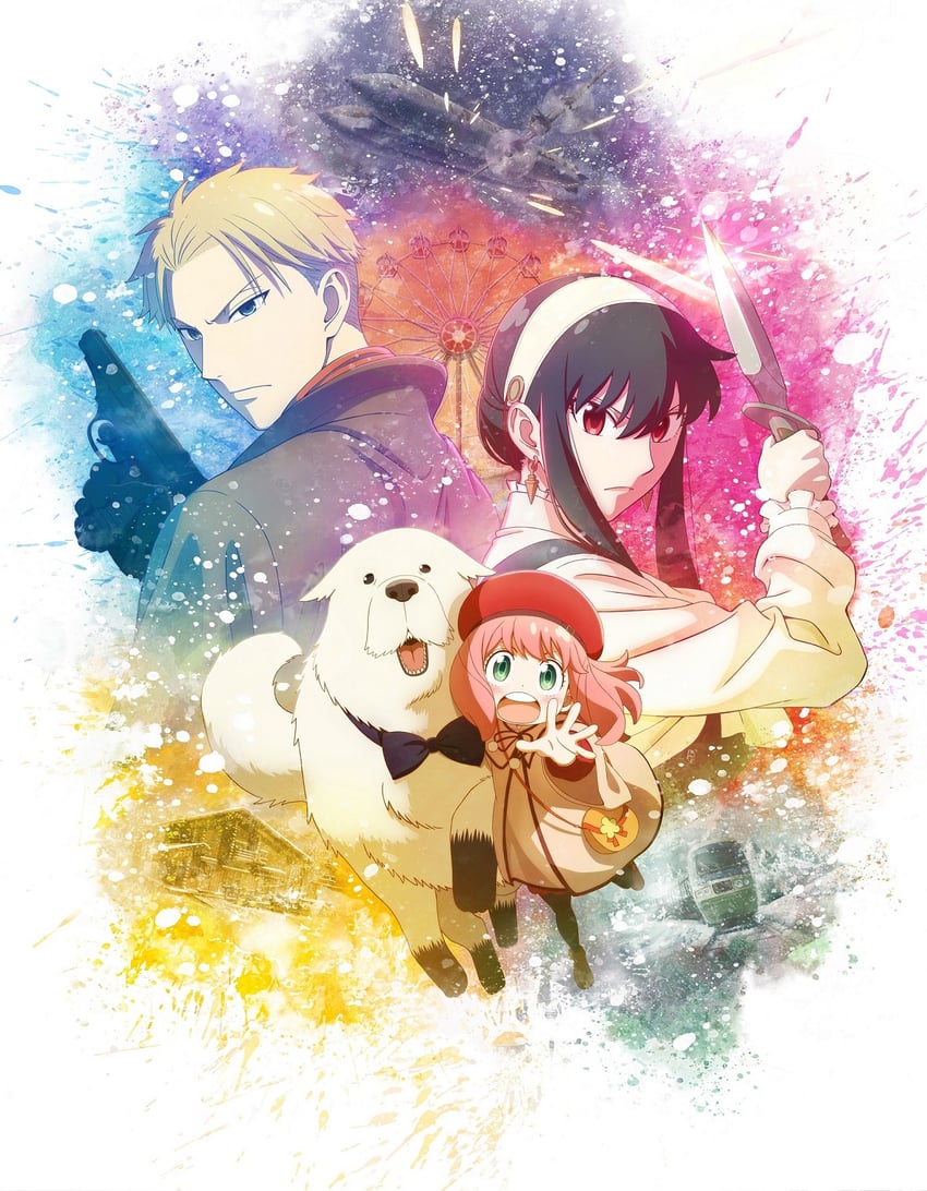 yor briar, anya, twilight, and bond (spy x family and 1 more)
