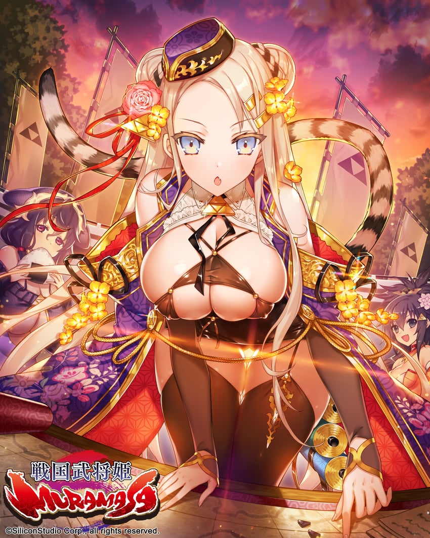 houjou ujimasa, houjou ujinori, and houjou ujishige (sengoku bushouki muramasa) drawn by munlu_(wolupus)