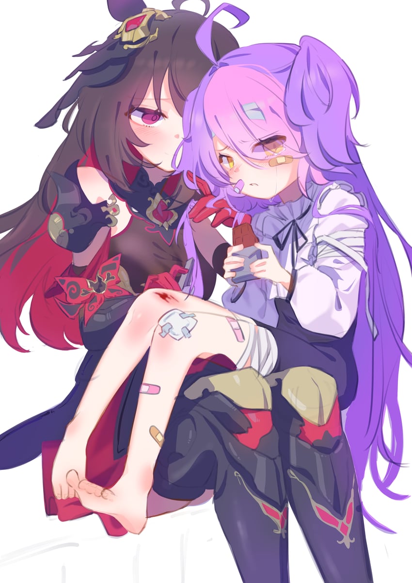 seele vollerei, seele, and sin mal (honkai and 2 more) drawn by pic_p_p