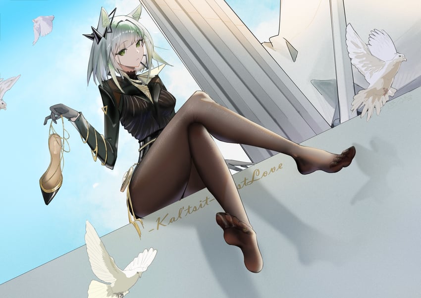 kal'tsit (arknights and 1 more) drawn by exianble
