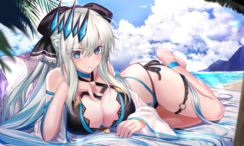 morgan le fay (fate and 1 more) drawn by neko_daruma