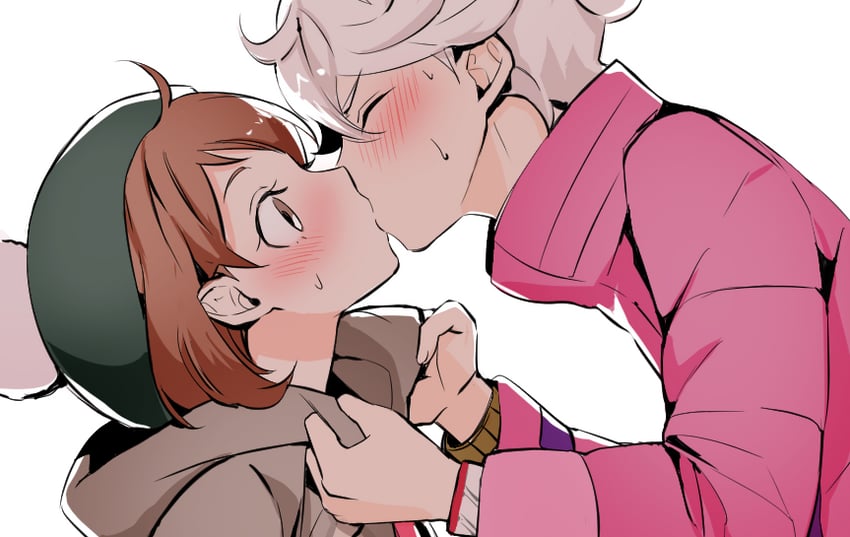 gloria and bede (pokemon and 1 more) drawn by doromame