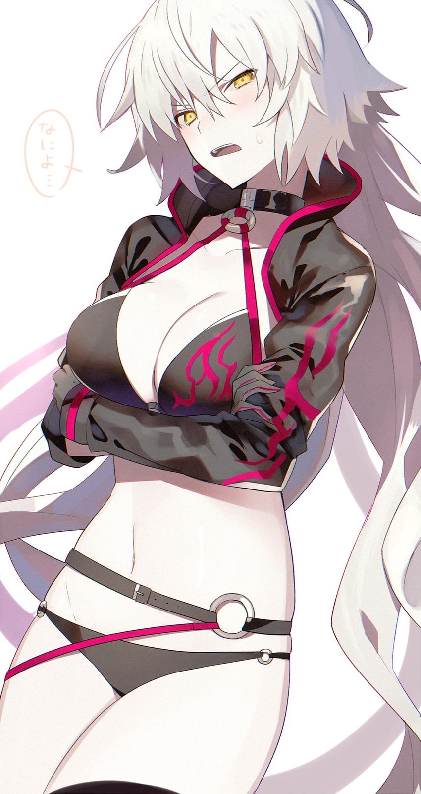 jeanne d'arc alter (fate and 1 more) drawn by sanae_(satansanae)