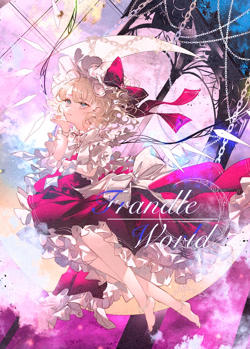 flandre scarlet (touhou) drawn by majamari